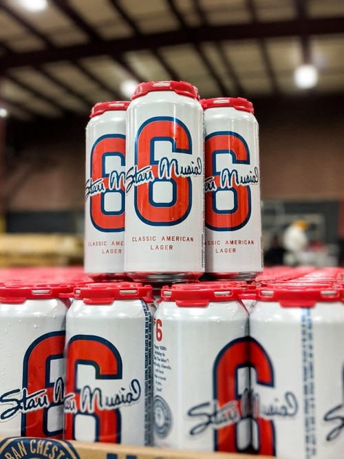 Stan Musial Classic American Lager collaboration